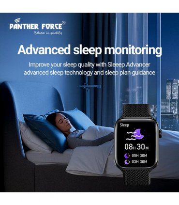 Panther Force 1.86" AMOLED Display Smartwatch