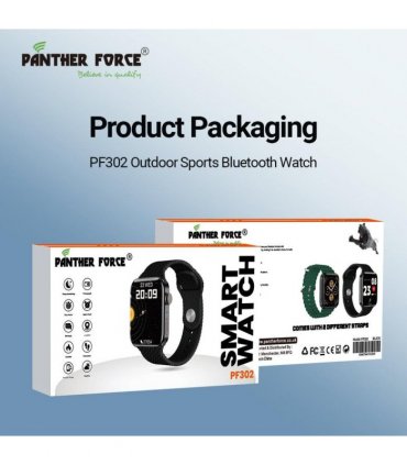 Panther Force 1.86" AMOLED Display Smartwatch