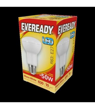 Eveready LED R63 ES 7.8w(50w) Bulb Pk of 5