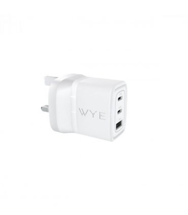 WYEFLUX 67W Dual USB Type C & USB-A Power Adapter (GaN III)