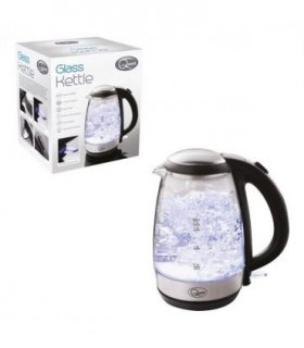 Quest 1.7L Fast Boil Glass Kettle 3Kw ct of 6