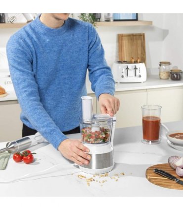 Salter Boston 3 in 1 Food Processor - White