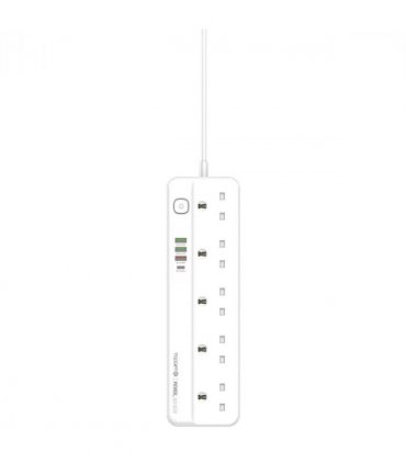 WYEFLUX Extension Socket 10A Electric Outlets With USB PD QC3.0 Charging Ports