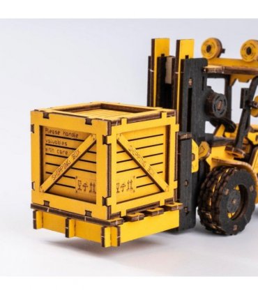 ROBOTIME ROKR Forklift Puzzle Building Toy