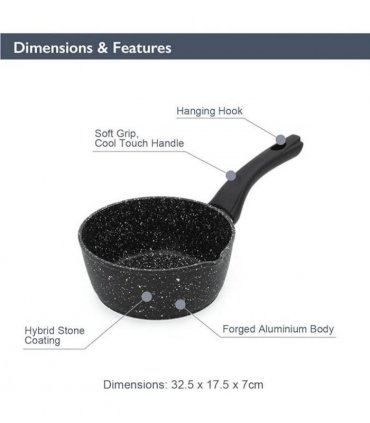 Blackmoor 16cm Non-Stick Milk Pan