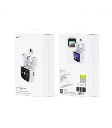 Wyewave ProSound Wireless Earbuds with LCD Touch Scree