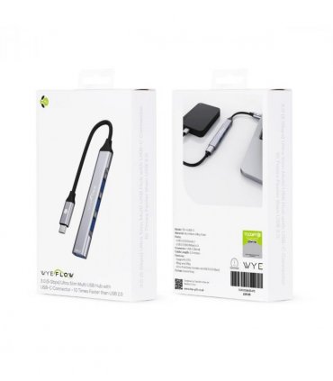 WYEFLOW  USB Hub 3.0 With USB-C Connector  - 5 GBPS