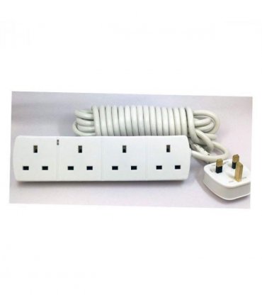 PowerPlus 4 Way 5 Metre Extension Lead 13 Amp 240 V AC