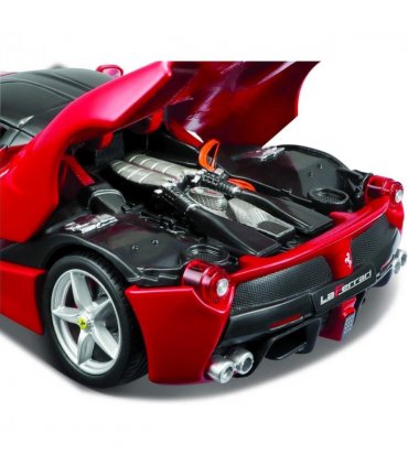 Maisto 39129 1:24 Scale Building Kit LaFerrari Model Car (Red/Black)