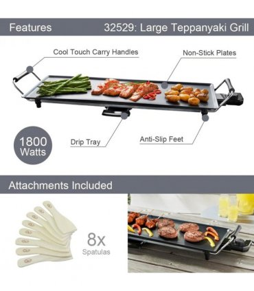 Quest Electric Teppanyaki Grill X70