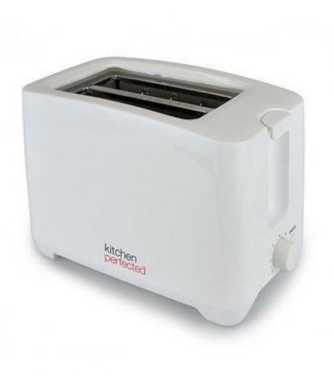 Kitchen perfected kettle 2000W Fast Boil 1.7L and  2 slice toaster - White