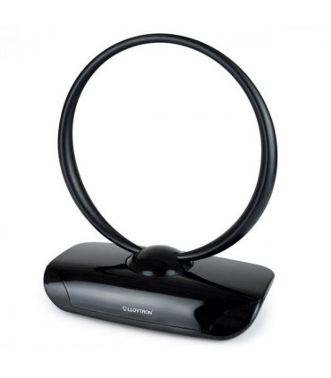 Lloytron Active Indoor Loop TV Antenna - 50dB