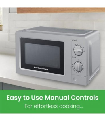 Hamilton Beach Microwave 700W 20 Litre Silver HB70T20S