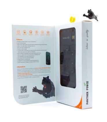 Panther Force 5 in 1 Wireless Charging 10000mah Power Bank