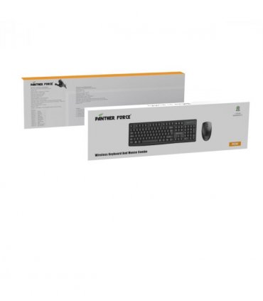 Panther Force Wireless Keyboard & Mouse Set - Black PF291