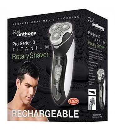 Paul Anthony 'Pro Series 3' Mens USB Rotary Shaver
