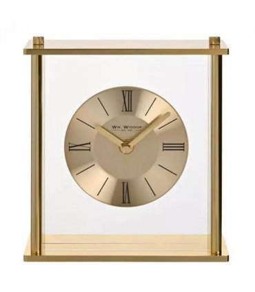 Wm. Widdop Golden Square Roman dial Mantel Clock