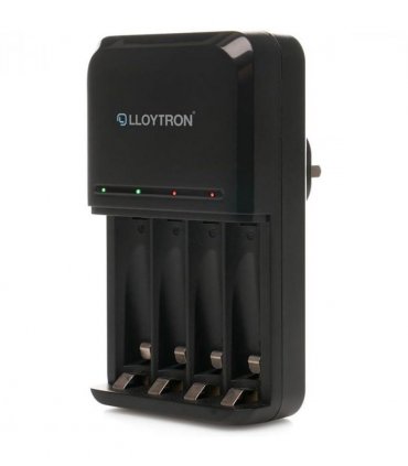 Lloytron Ultra Fast AA/AAA Smart Battery Charger for NiMH Batteries