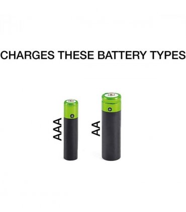 Lloytron Ultra Fast AA/AAA Smart Battery Charger for NiMH Batteries