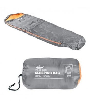 Milestone Mummy Sleeping Bag - Single - 2 Seasons