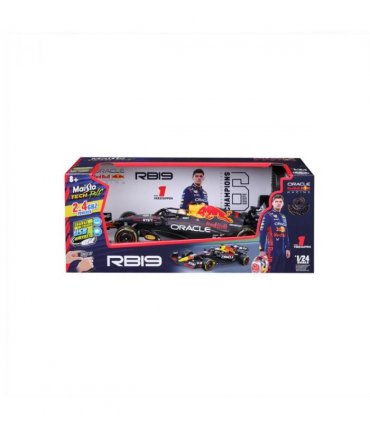 Maisto Premium RC Remote Control F1 2023 Red Bull RB19 Max Verstappen 2.4GHz 1/24 Scale
