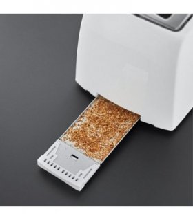 Russell Hobbs Texture 2 Slice Toaster White