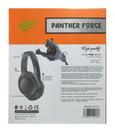 Panther Force Wireless Bluetooth Active Noise Canceling Headphone PF217