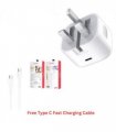 Ven-Dens 20w Fast Charger With Fast Charging Type C to C Cable Free