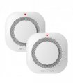 （2 Pack）Smoke Alarm Fire Protection Home Security System Smoke Alarm