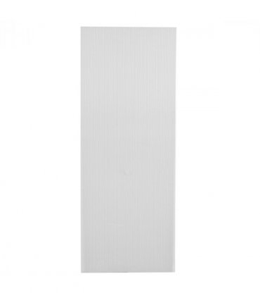 HT-100 x 80 Household Application Door & Window Rain Cover Eaves Canopy White & Gray Bracket