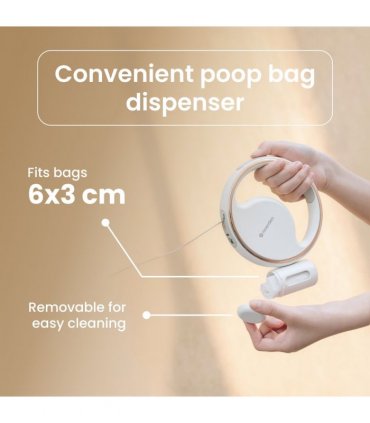 Lumi Leash (4-in-1 Reflective Leash with LED Torch & Poop Bag Dispenser)
