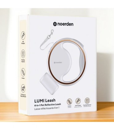Lumi Leash (4-in-1 Reflective Leash with LED Torch & Poop Bag Dispenser)