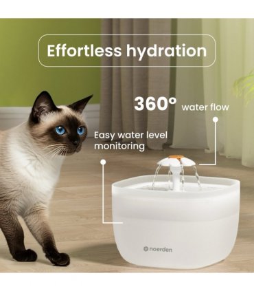 PawQuench (Quiet Water Fountain)