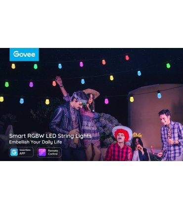 GOVEE RGBIC SMART OUTDOOR LIGHTS 15M