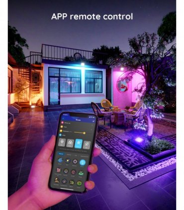 GOVEE RGBICWW LED SMART FLOOD LIGHT 4PCS