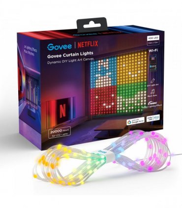 GOVEE CURTAIN LIGHT NETFLIX 400 LED