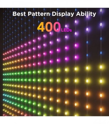 GOVEE CURTAIN LIGHT NETFLIX 400 LED