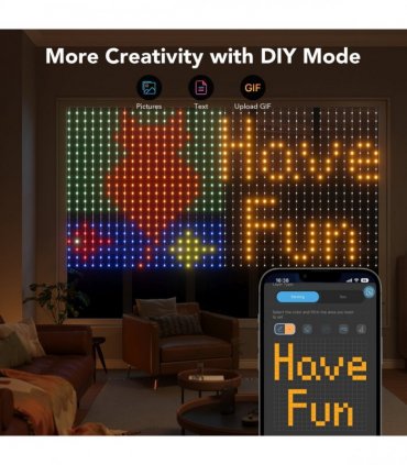 GOVEE CURTAIN LIGHT NETFLIX 400 LED