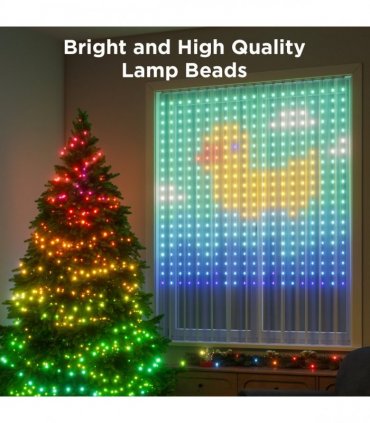 GOVEE CURTAIN LIGHT NETFLIX 400 LED