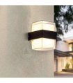 Cuboid Box 12W Up/Down IP54 LED Outdoor Wall Sconce Light~4963