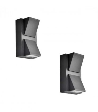 6W LED Outdoor UP Down Wall lamp  IP54 Aluminum Exterior  ~4960