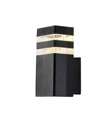 Flat Cover Head Garden Outdoor Wall Lamp Single Light~4965