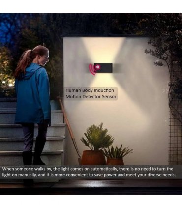 12W LED Motion Sensor Porch Lights | IP54 Outdoor Security~4497
