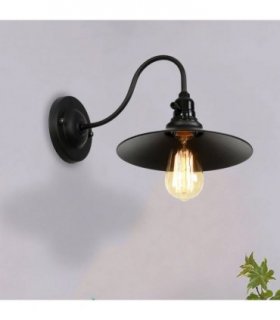 Retro Vintage Light Shade Ceiling Lifting Swan Neck Industrial Wall Lamp Fixture~2674