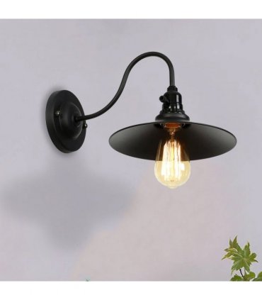 Retro Vintage Light Shade Ceiling Lifting Swan Neck Industrial Wall Lamp Fixture~2674