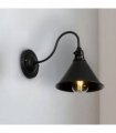 Black Cone Wall Light~2673