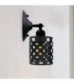 Industrial Black Cage Wall light~2568