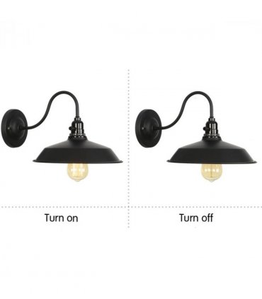 Modern Black Wall Lights For Living Room~2677