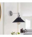 Adjustable Black Wall Sconces Lamps and White~2564