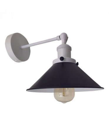Adjustable Black Wall Sconces Lamps and White~2564